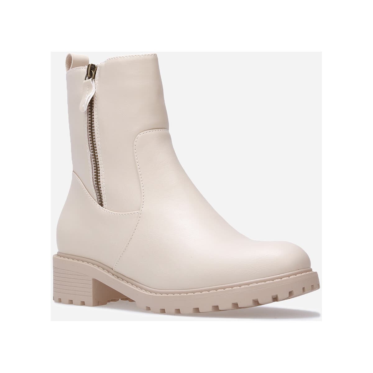 Women's Ankle Boots La Modeuse Beige