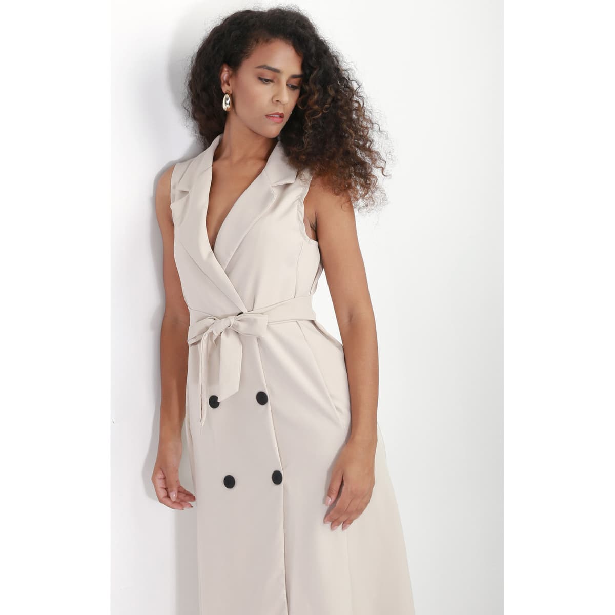 Women's Dresses La Modeuse Beige