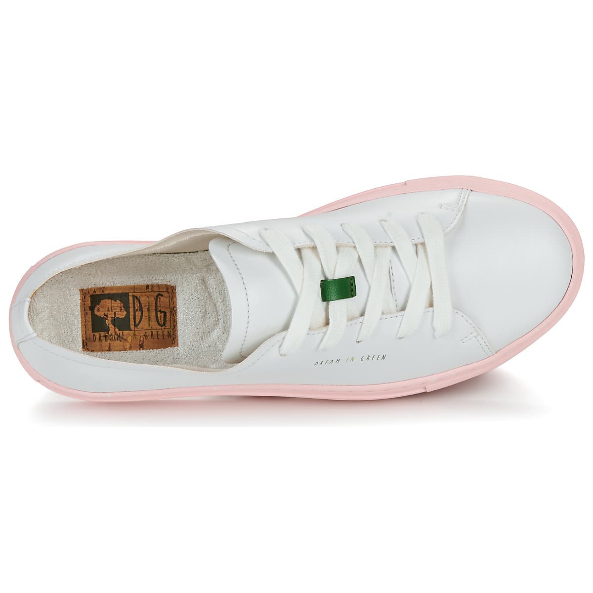 Women's Sneakers Dream in Green White