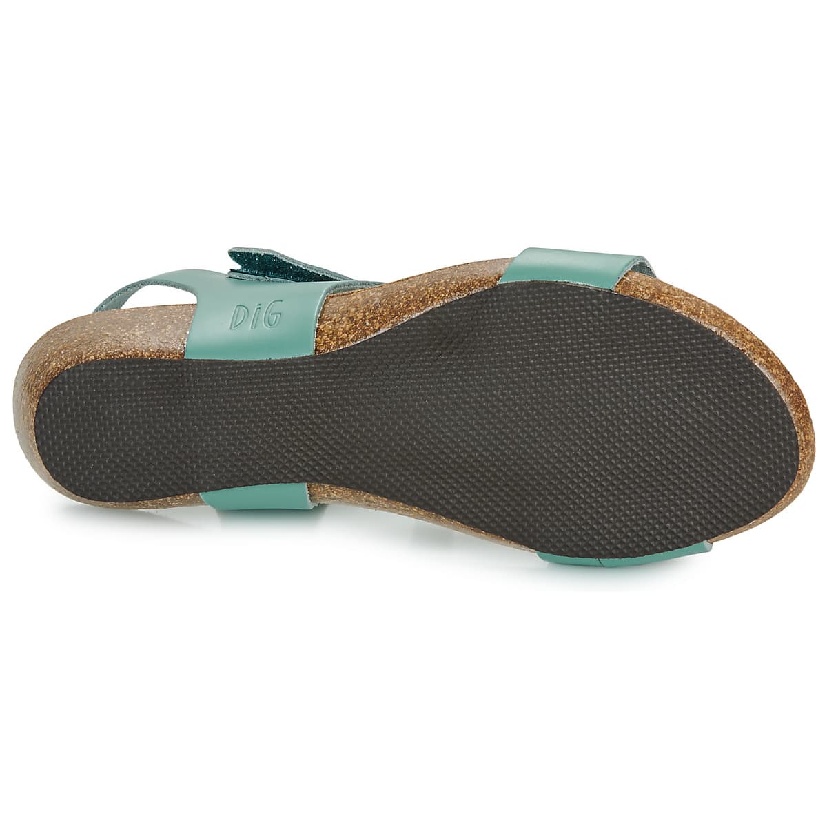 Women's Platforms Dream in Green Blue