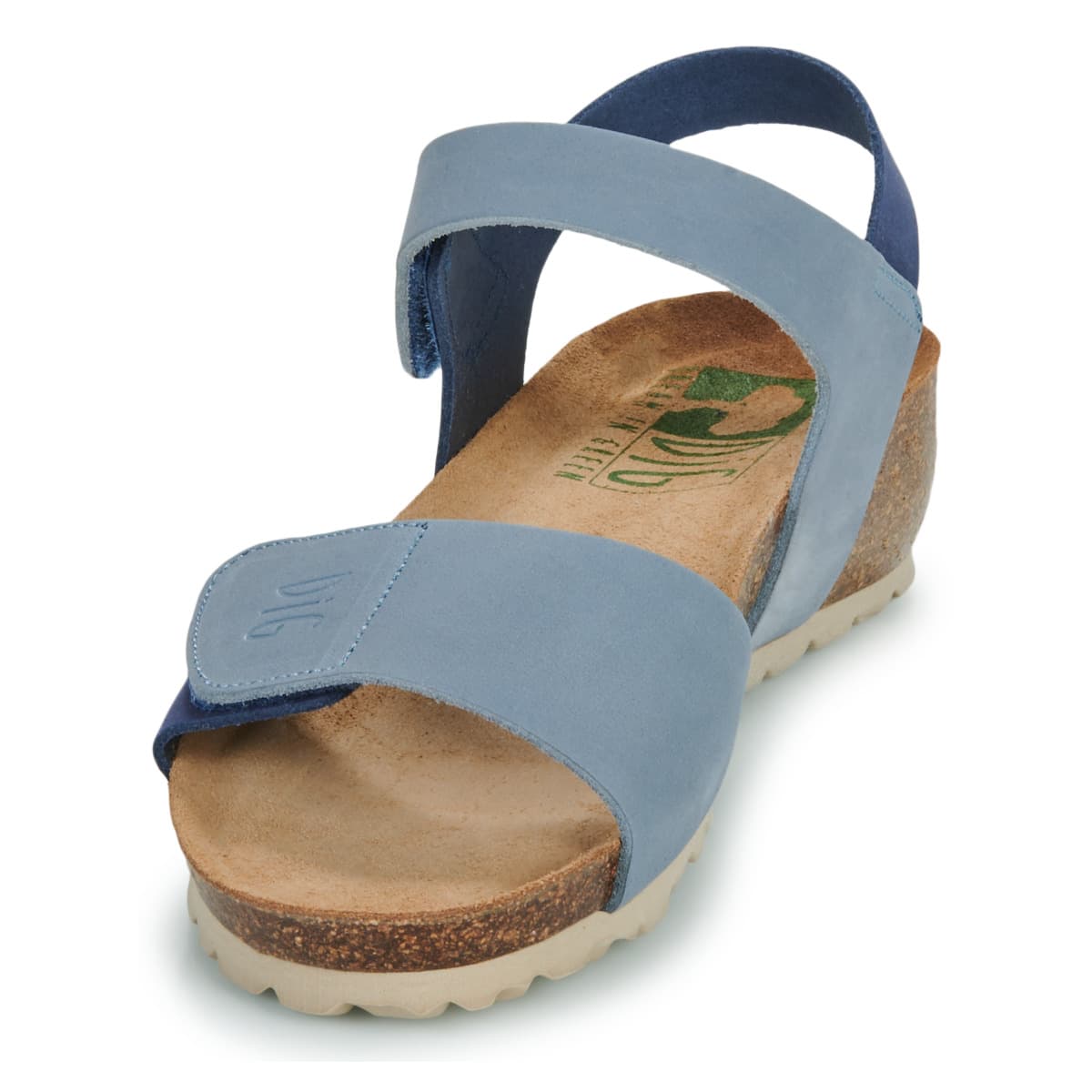 Women's Platforms Dream in Green Blue