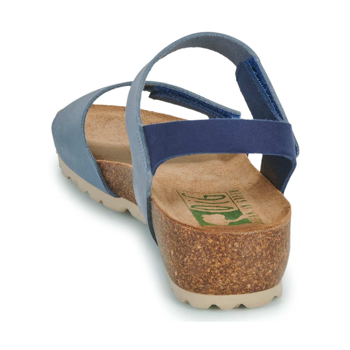 Women's Platforms Dream in Green Blue