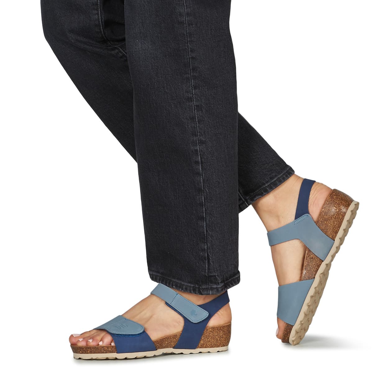 Women's Platforms Dream in Green Blue