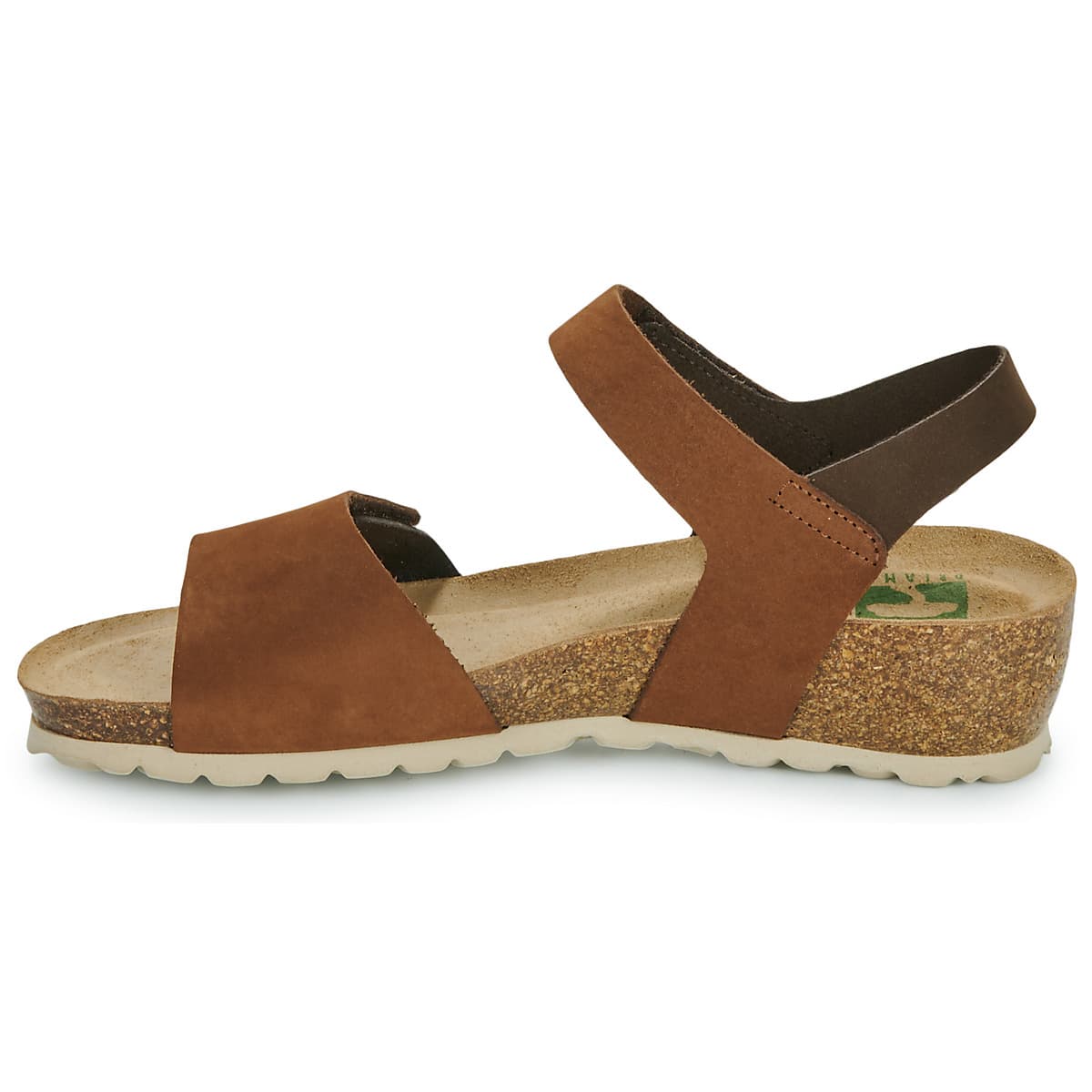 Women's Platforms Dream in Green Brown