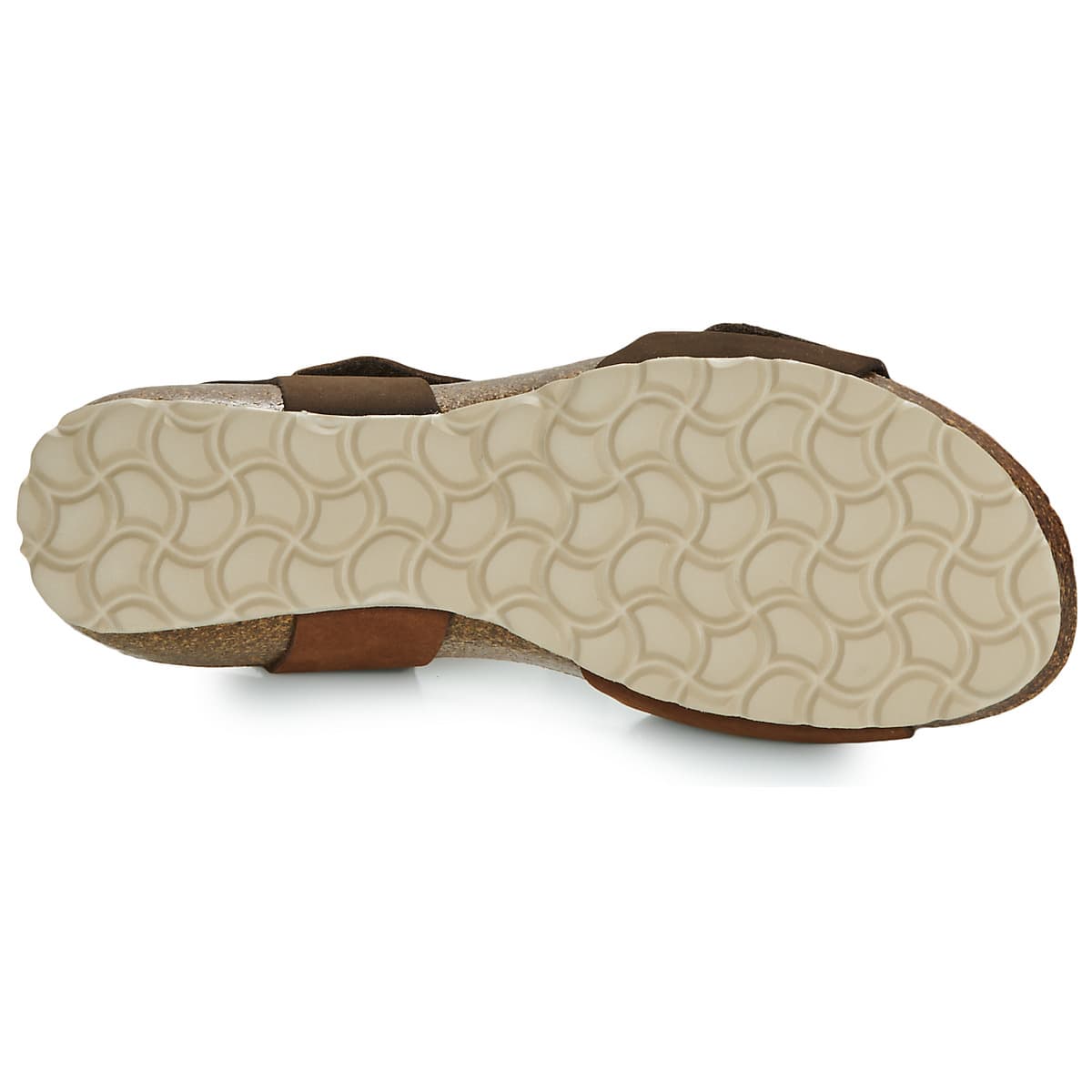 Women's Platforms Dream in Green Brown