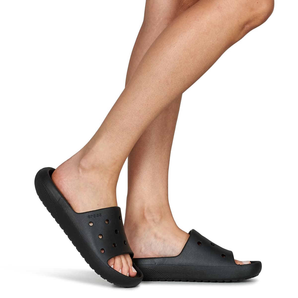 Women's Flip Flops Crocs Black