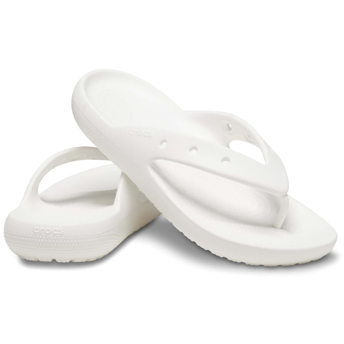 Women's Flip Flops Crocs White