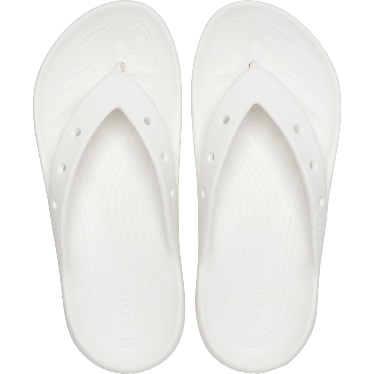 Women's Flip Flops Crocs White