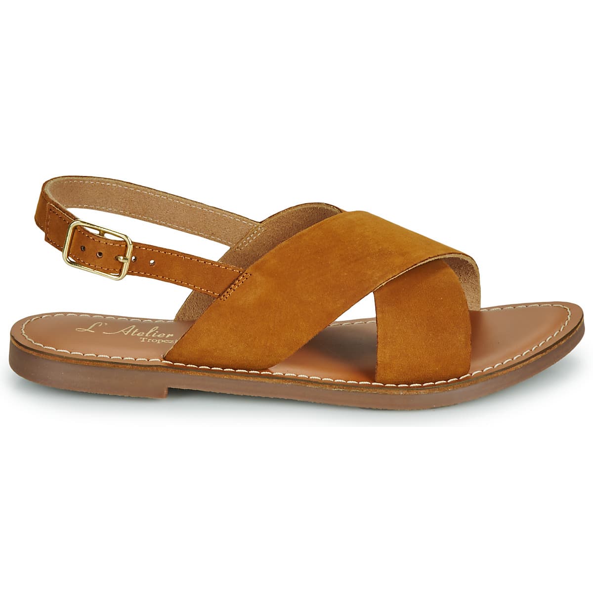 Women's Sandals L'Atelier Tropézien Brown