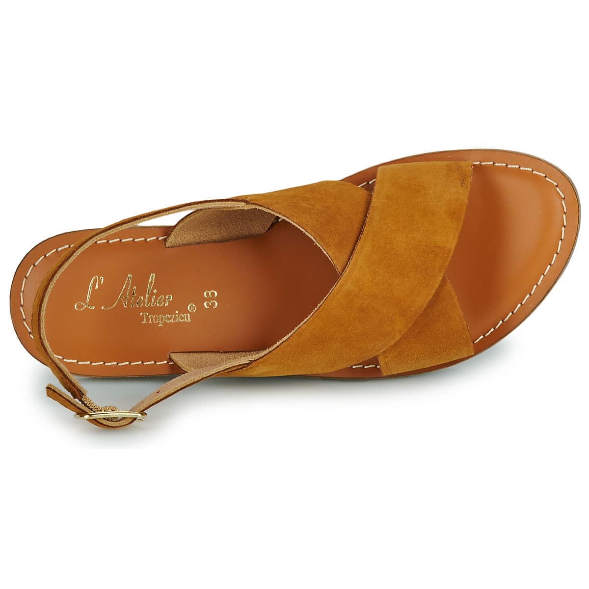 Women's Sandals L'Atelier Tropézien Brown