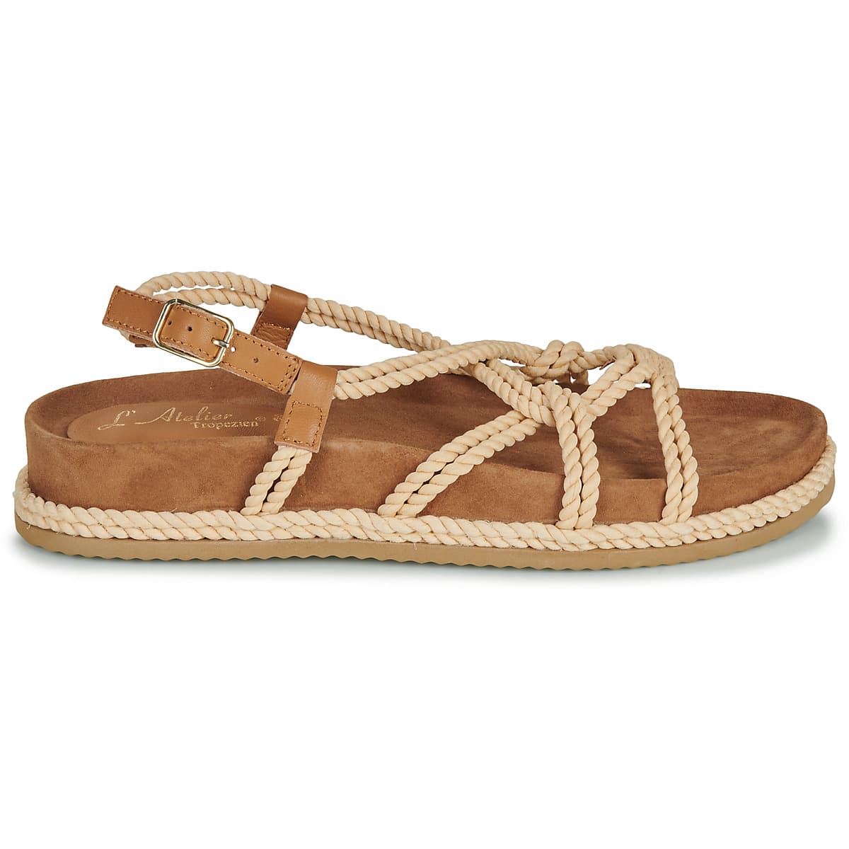 Women's Sandals L'Atelier Tropézien Beige