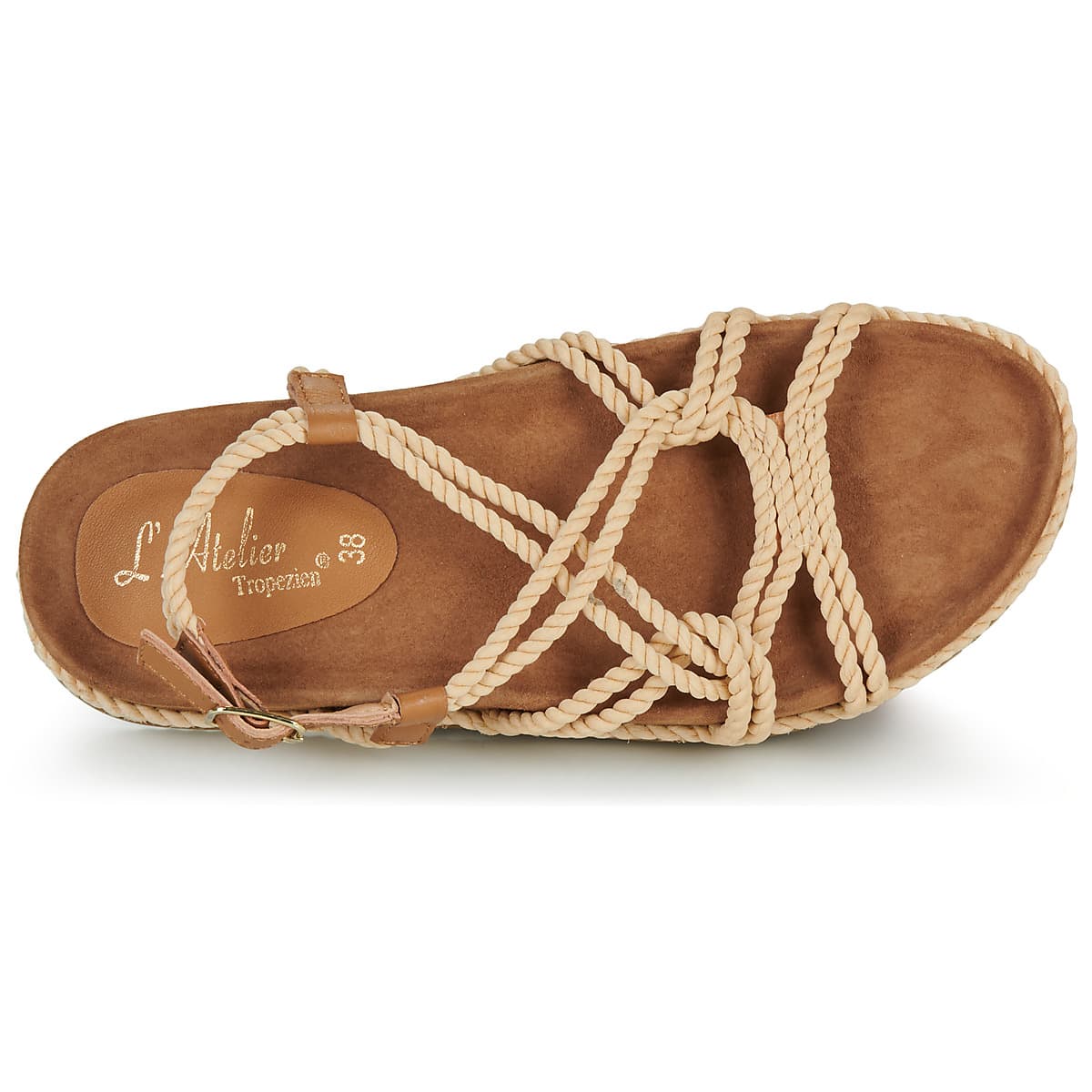 Women's Sandals L'Atelier Tropézien Beige