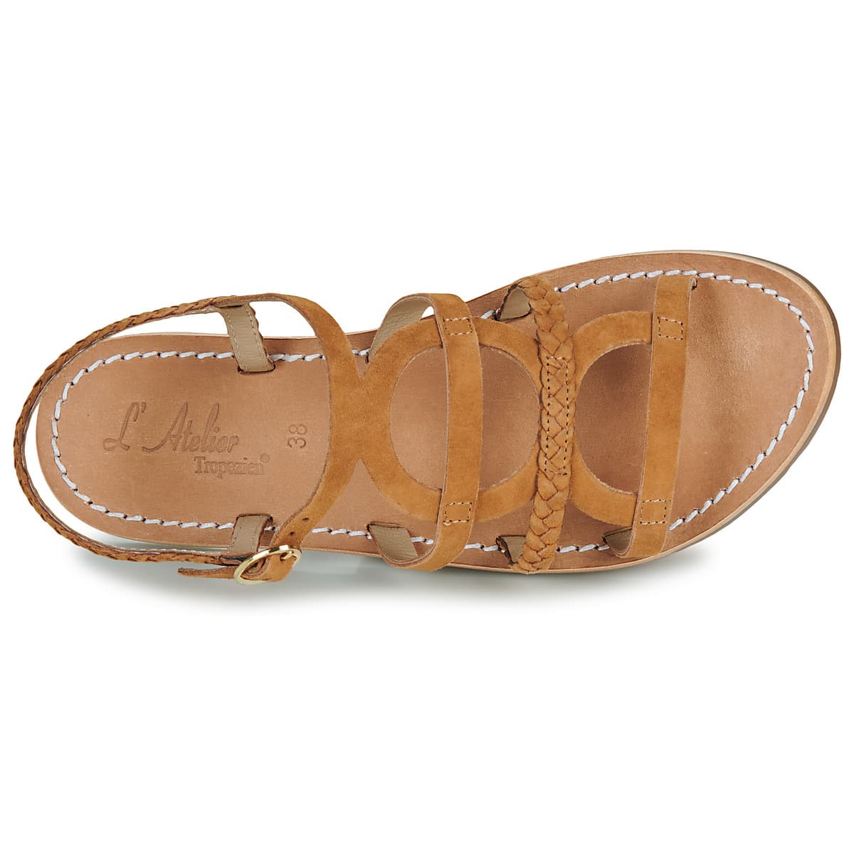 Women's Sandals L'Atelier Tropézien Brown