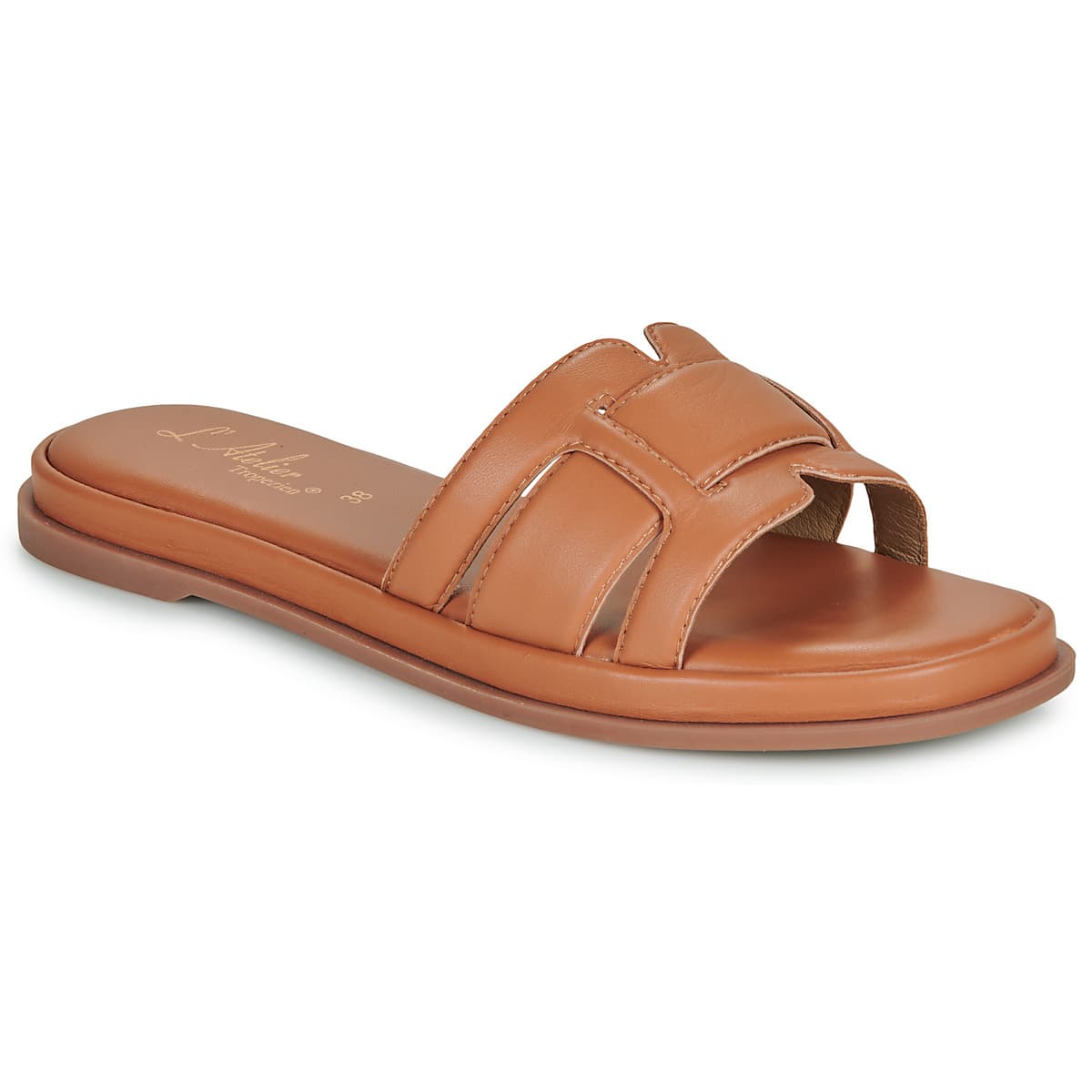 Women's Mules L'Atelier Tropézien Brown