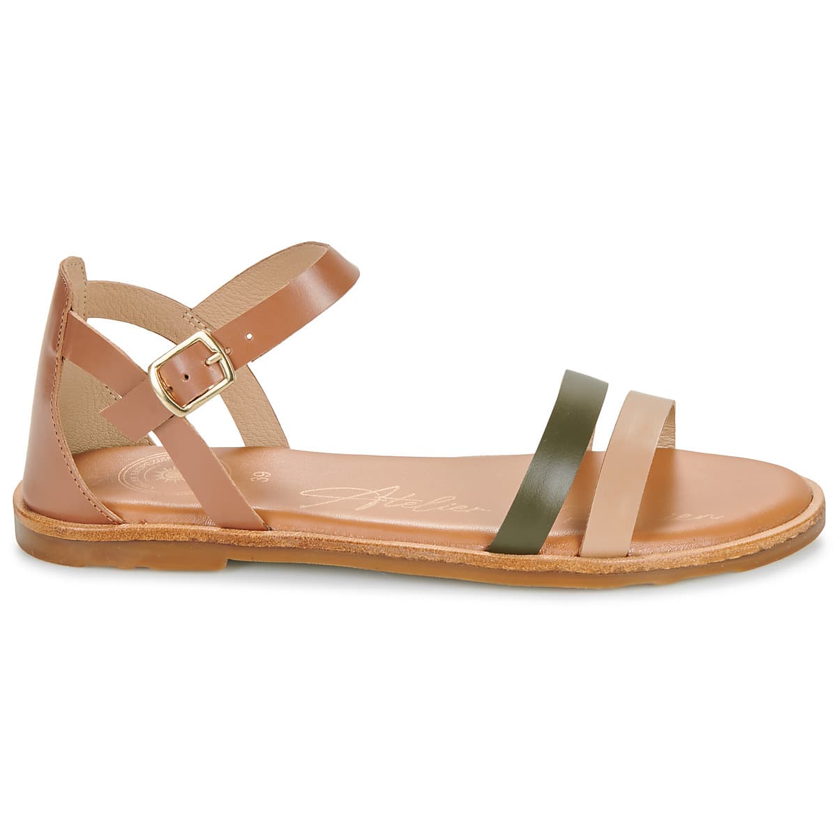 Women's Sandals L'Atelier Tropézien Brown