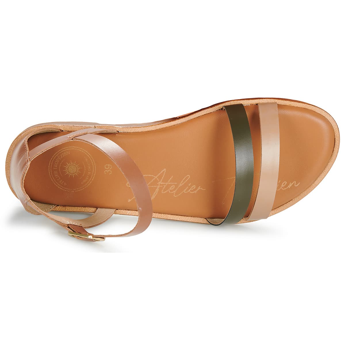 Women's Sandals L'Atelier Tropézien Brown