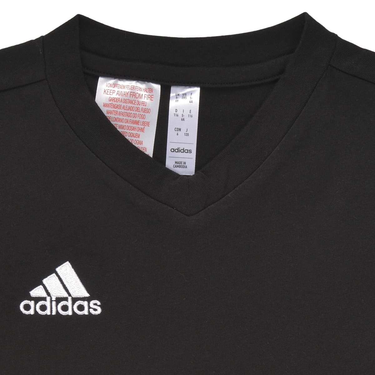 Girls' T-Shirts adidas Black