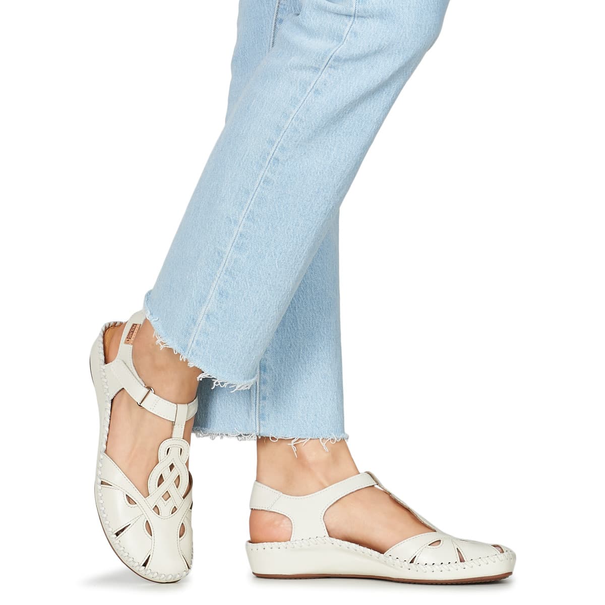 Women's Platforms Pikolinos White