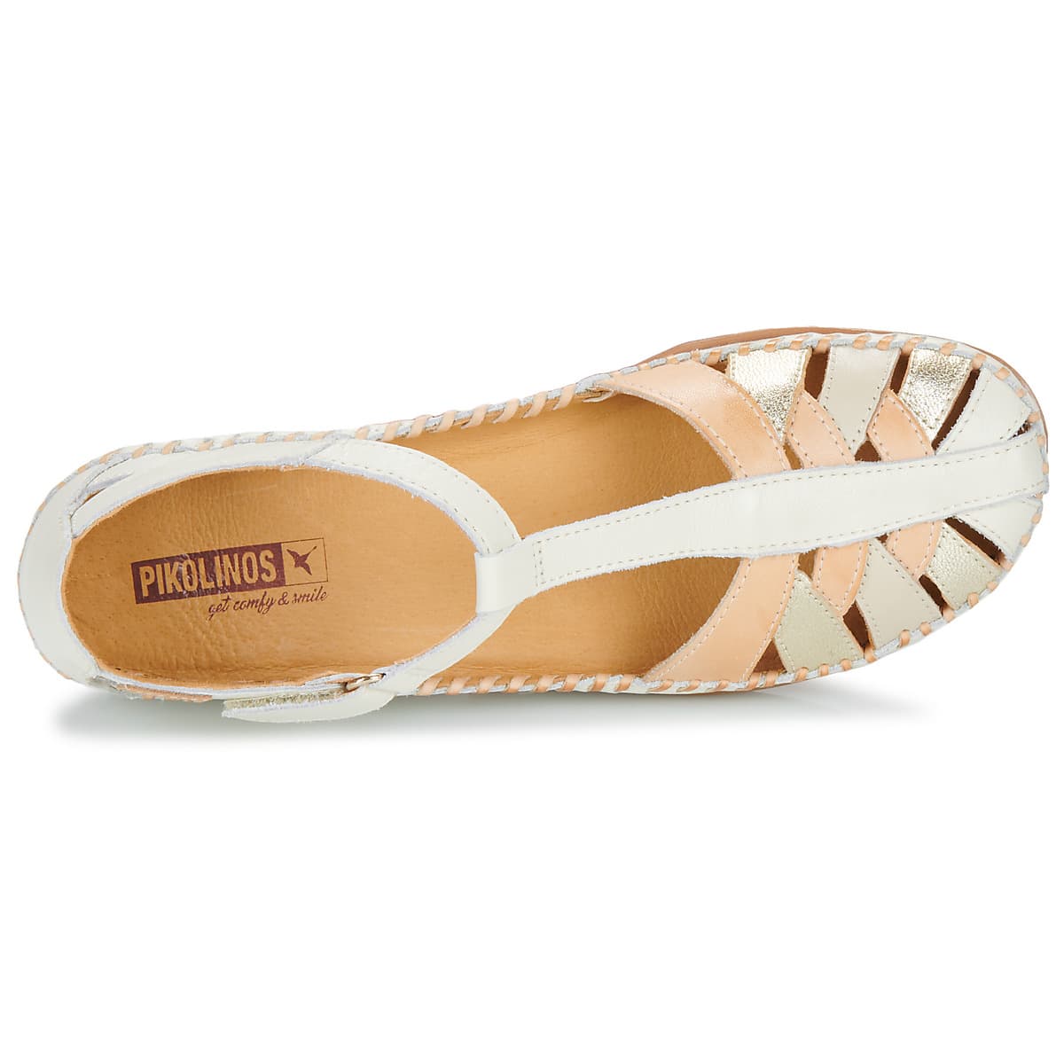 Women's Platforms Pikolinos Gold