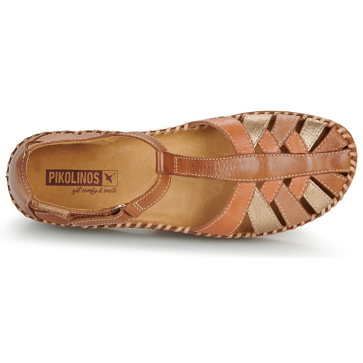 Women's Platforms Pikolinos Brown