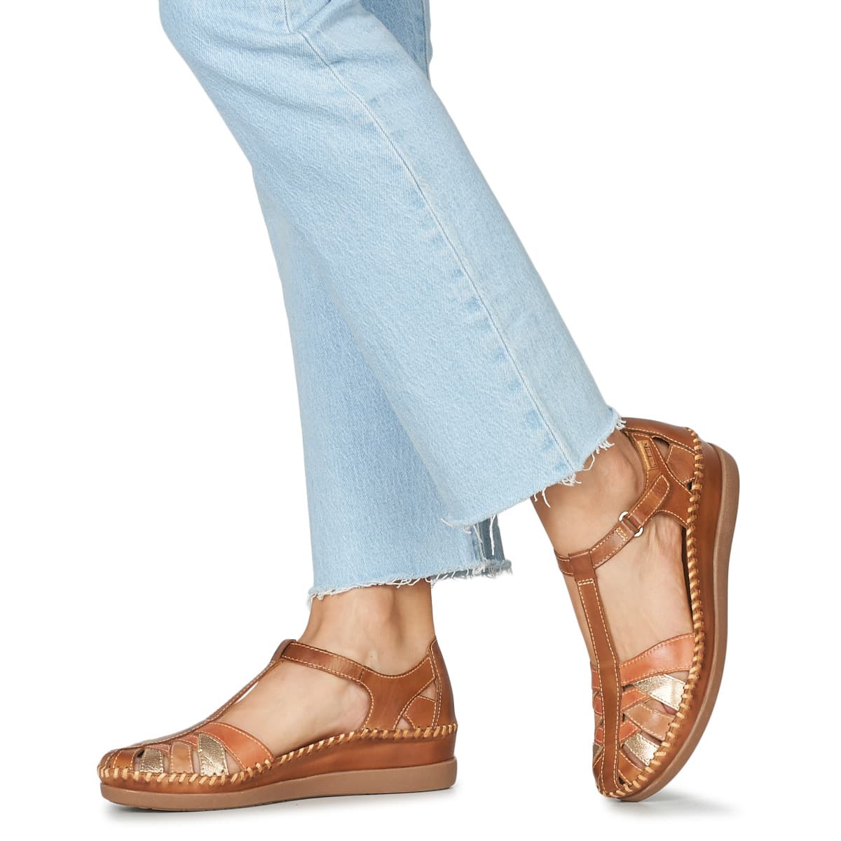 Women's Platforms Pikolinos Brown