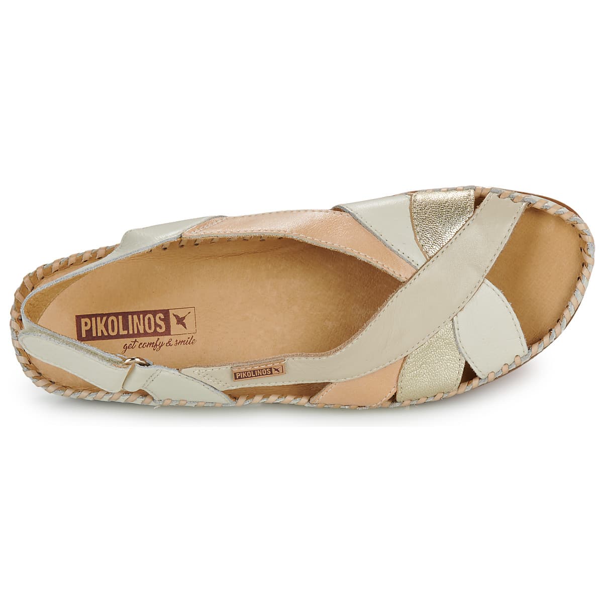 Women's Platforms Pikolinos Beige
