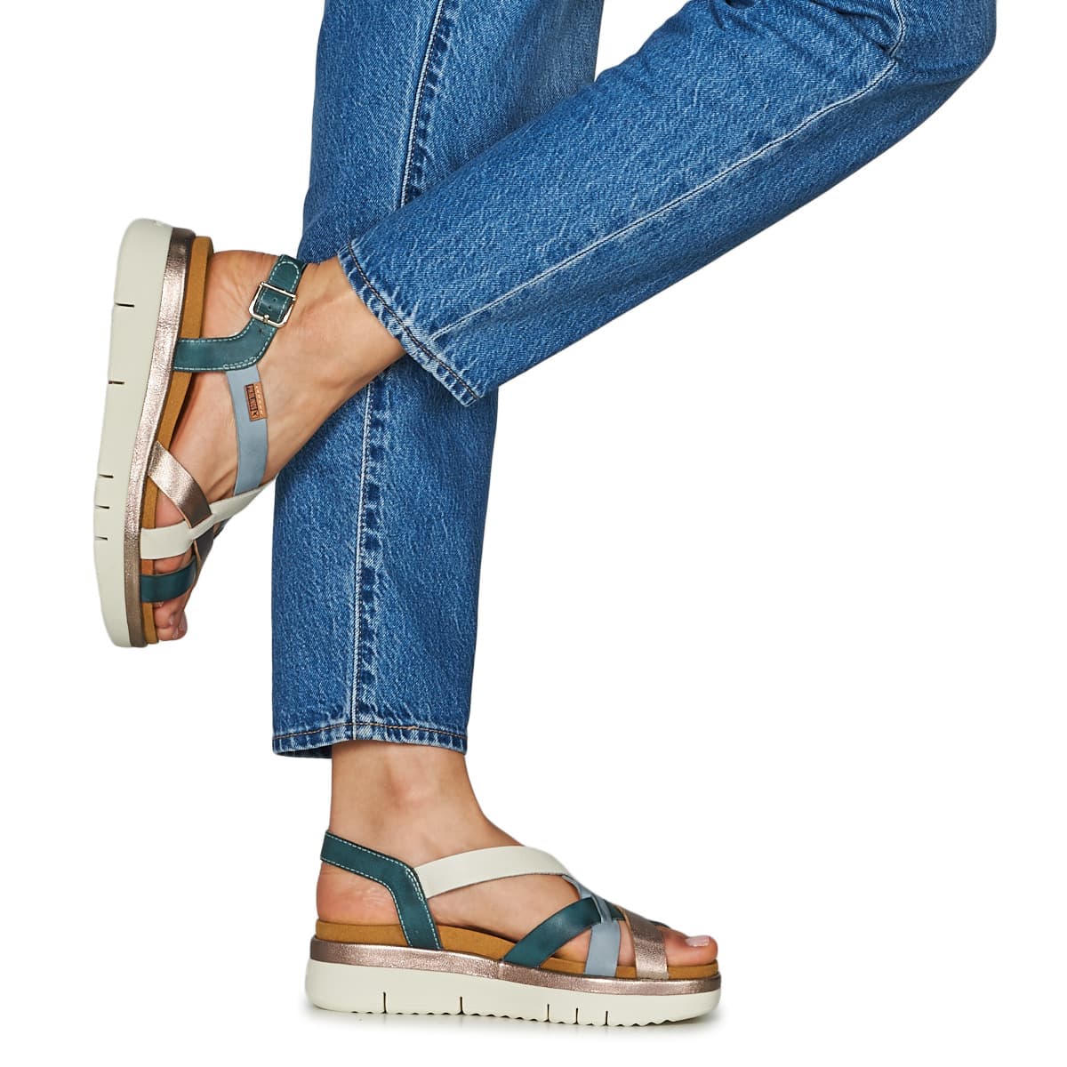 Women's Platforms Pikolinos Blue