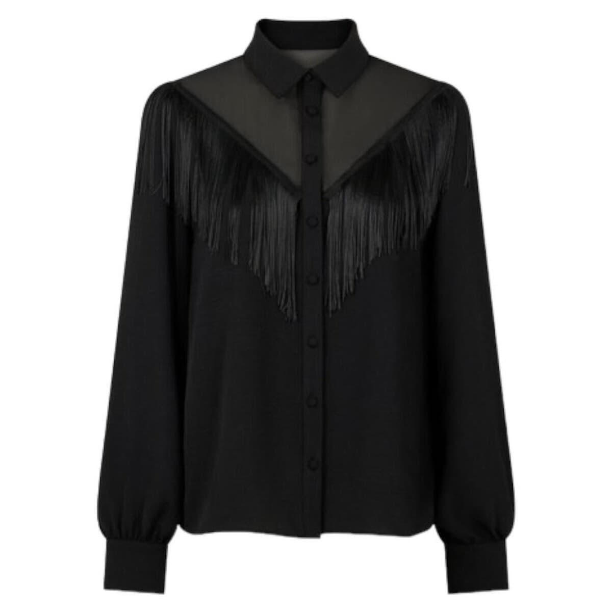 Women's T-Shirts Naf Naf Black