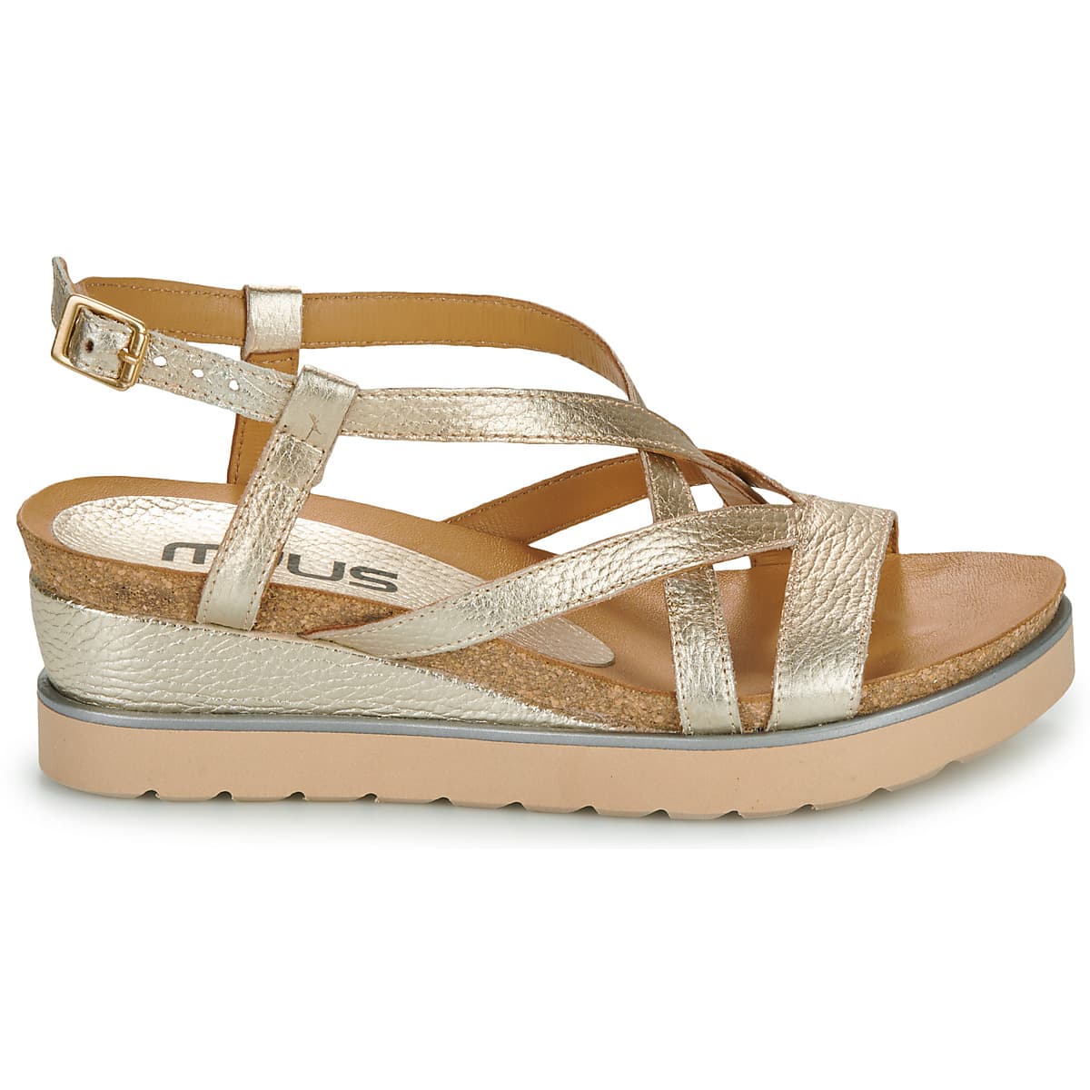 Women's Platforms Mjus Gold