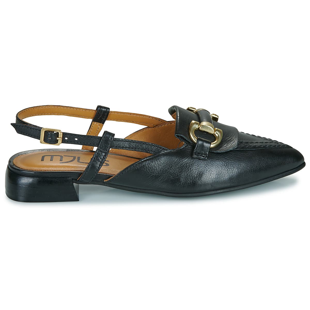 Women's Ballet Flats Mjus Black