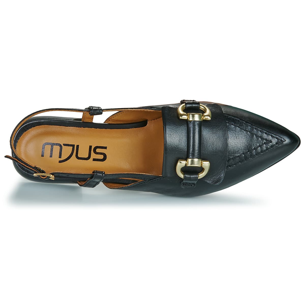 Women's Ballet Flats Mjus Black