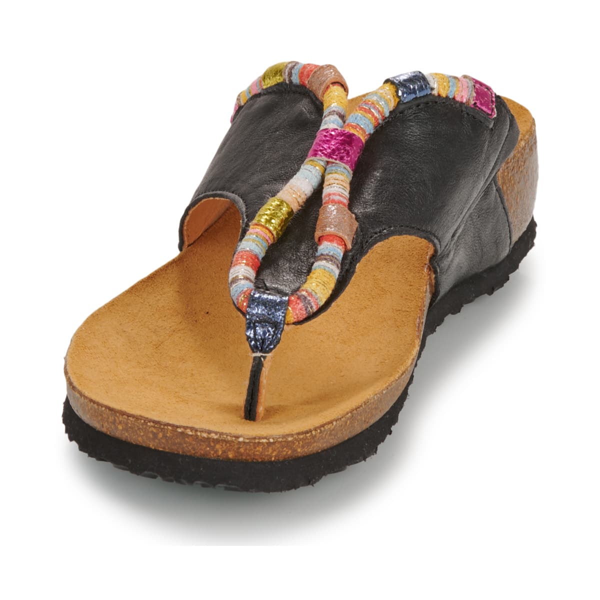 Women's Flip Flops Think Black