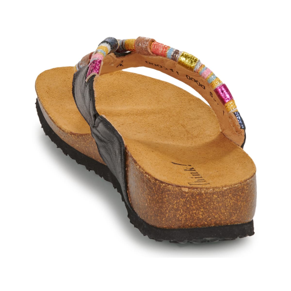 Women's Flip Flops Think Black