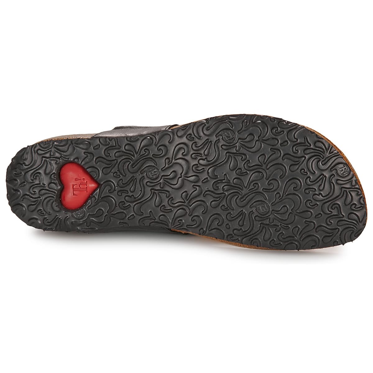 Women's Flip Flops Think Black