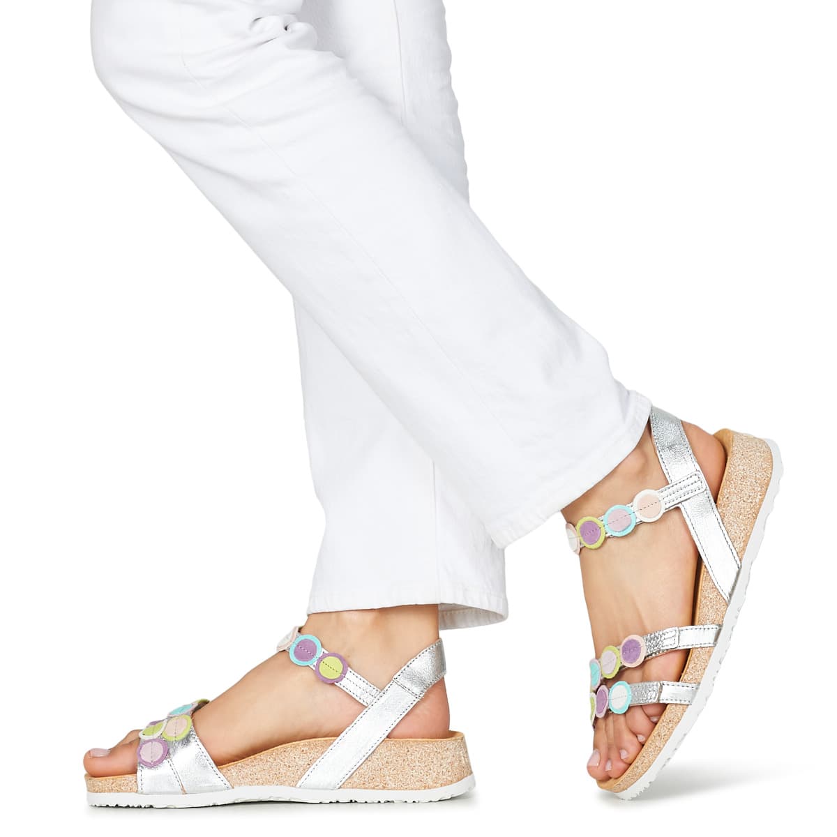 Women's Platforms Think Silver