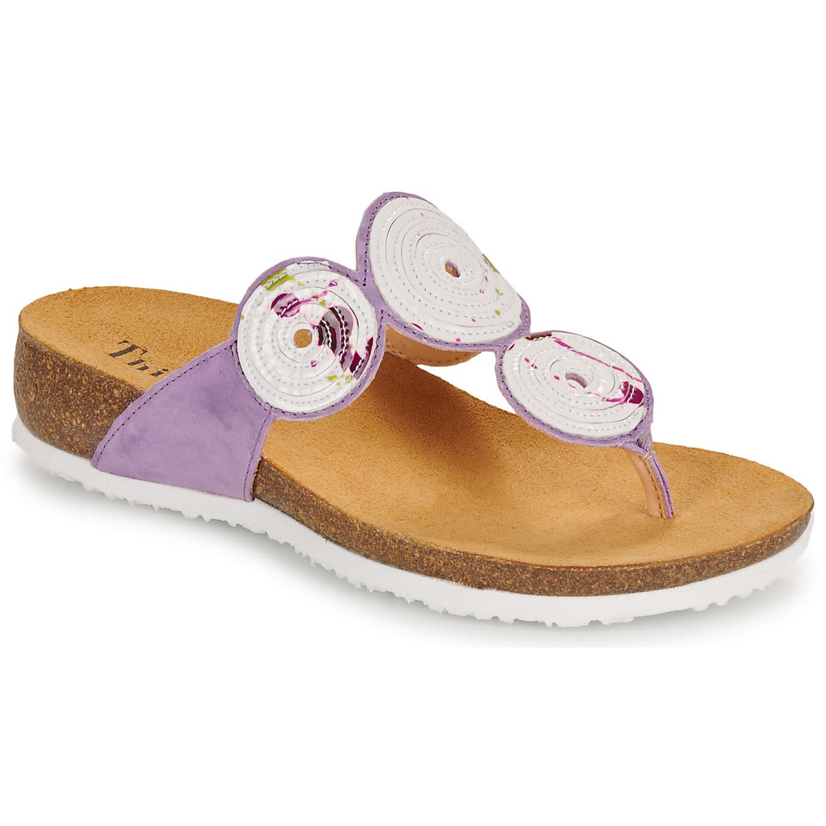 Women's Flip Flops Think Purple