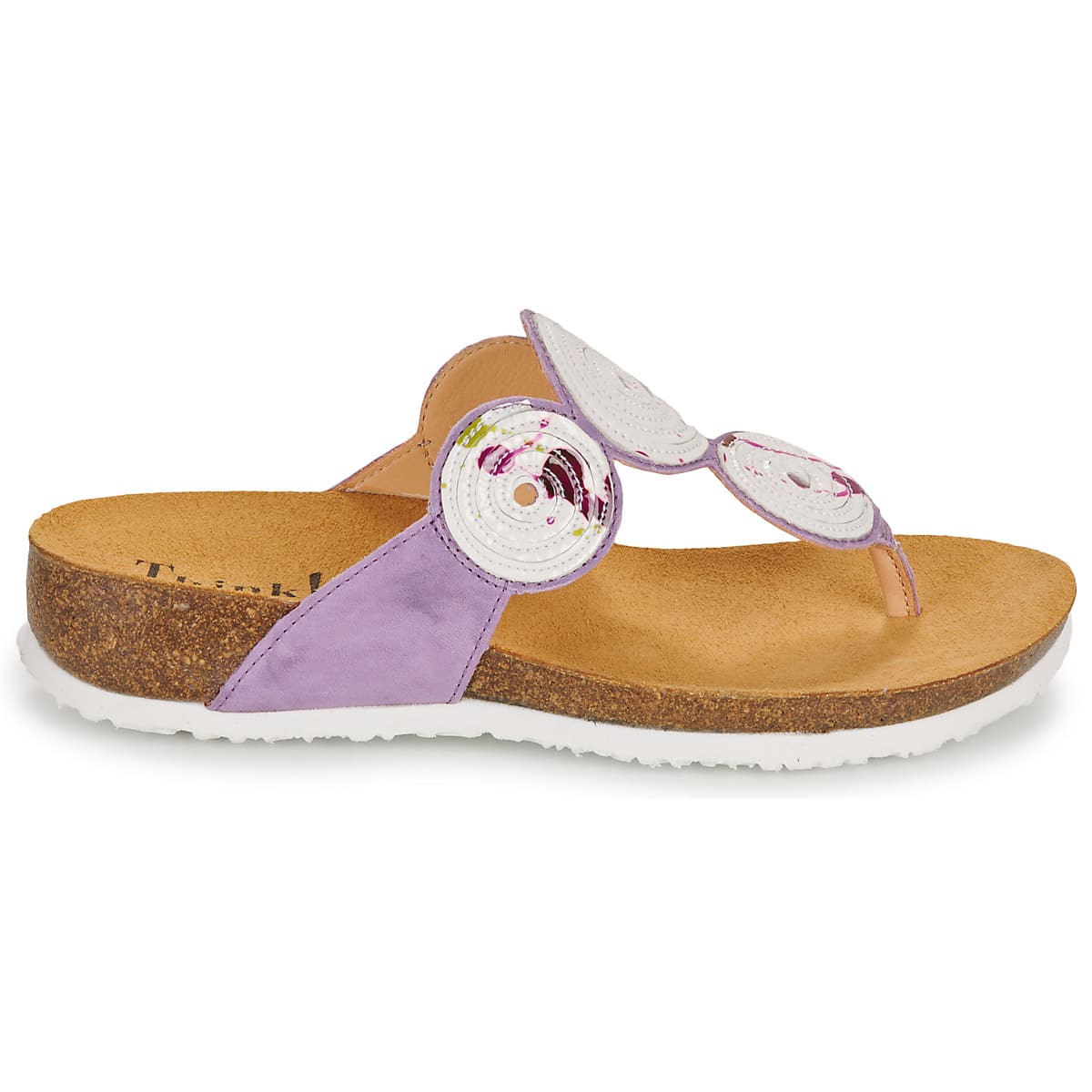 Women's Flip Flops Think Purple