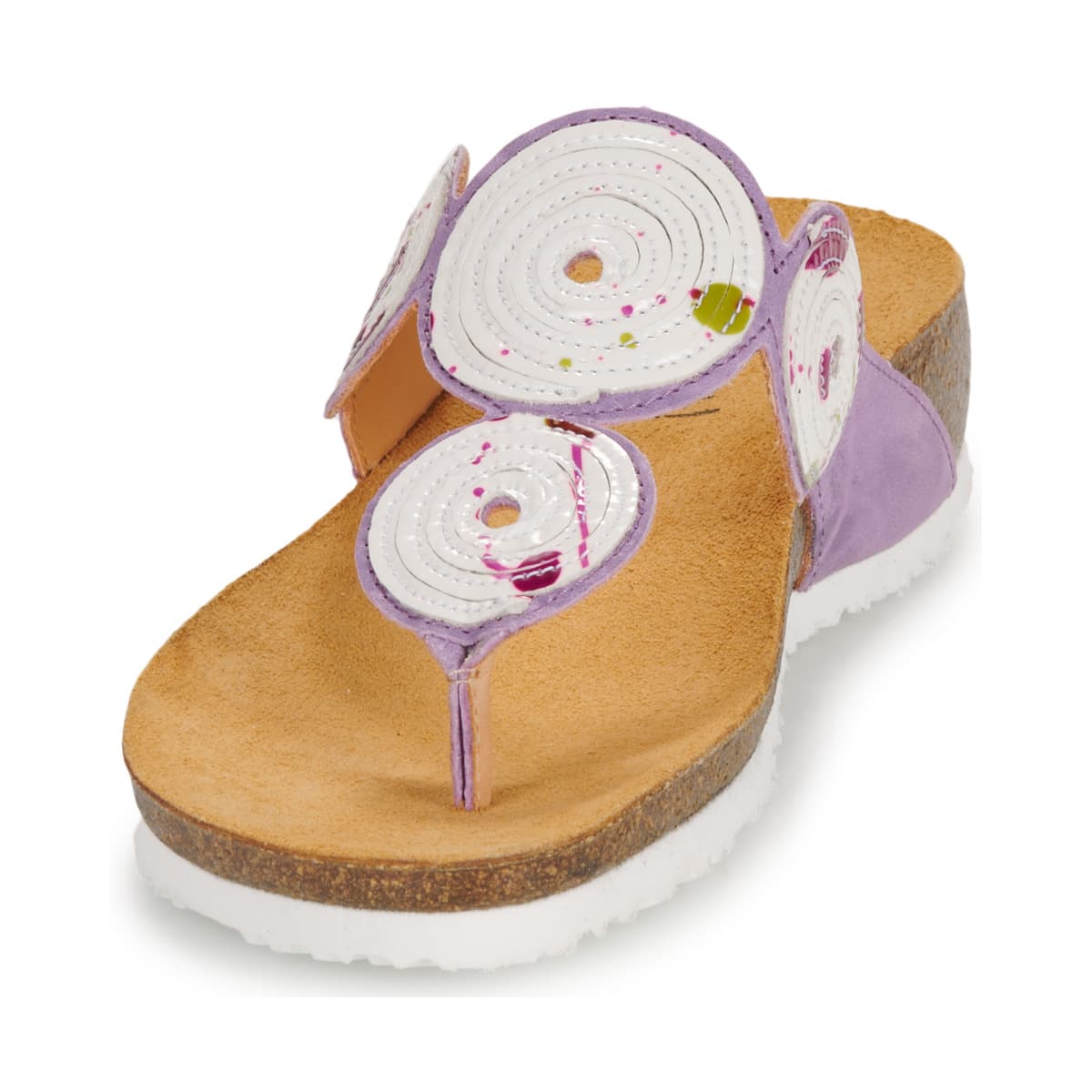 Women's Flip Flops Think Purple