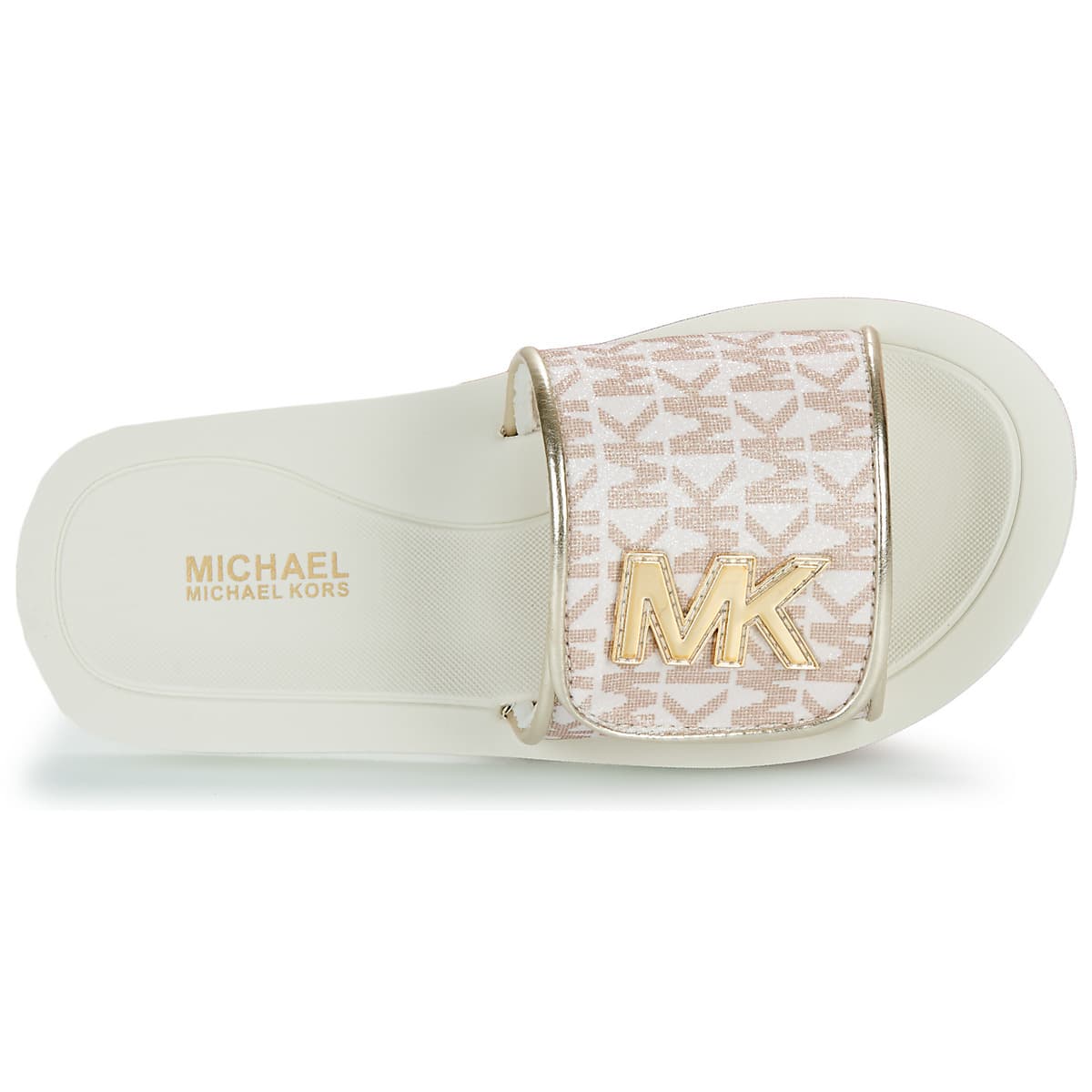 Girls' Flip Flops Michael Kors Beige