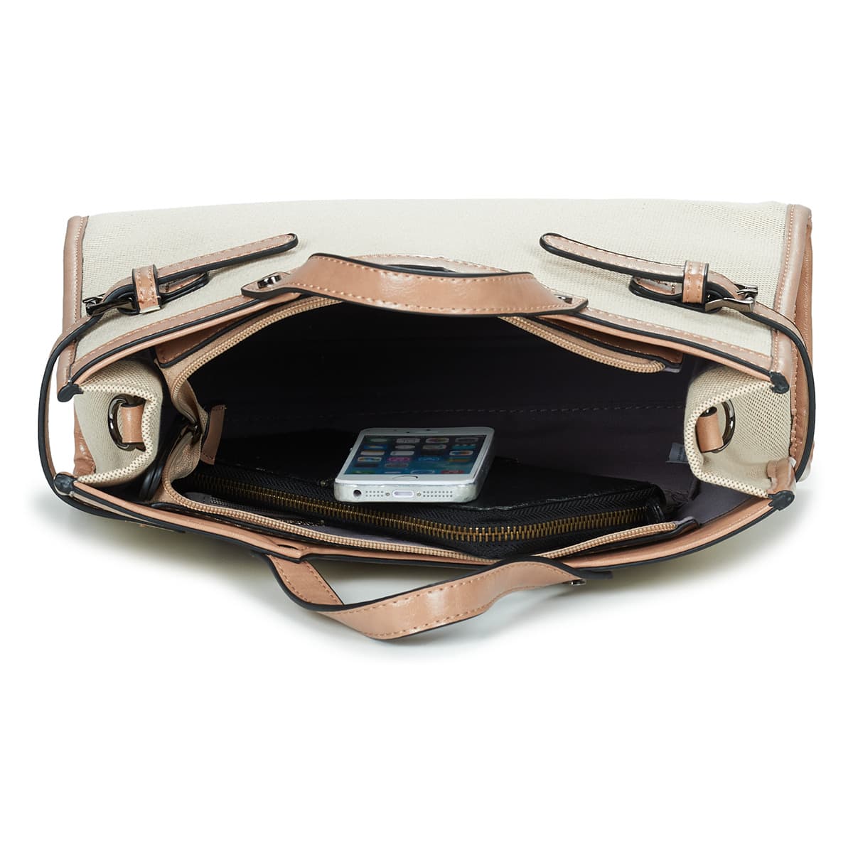 Women's Handbags Casual Attitude Beige