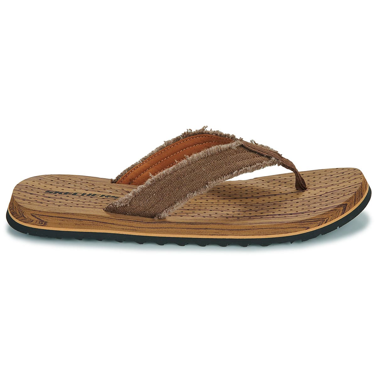 Men's Flip Flops Skechers Brown