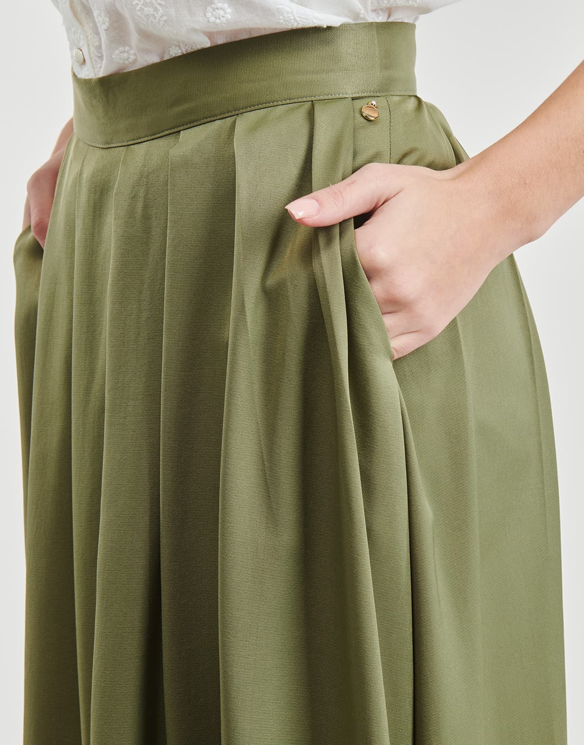 Women's Skirts Betty London Khaki