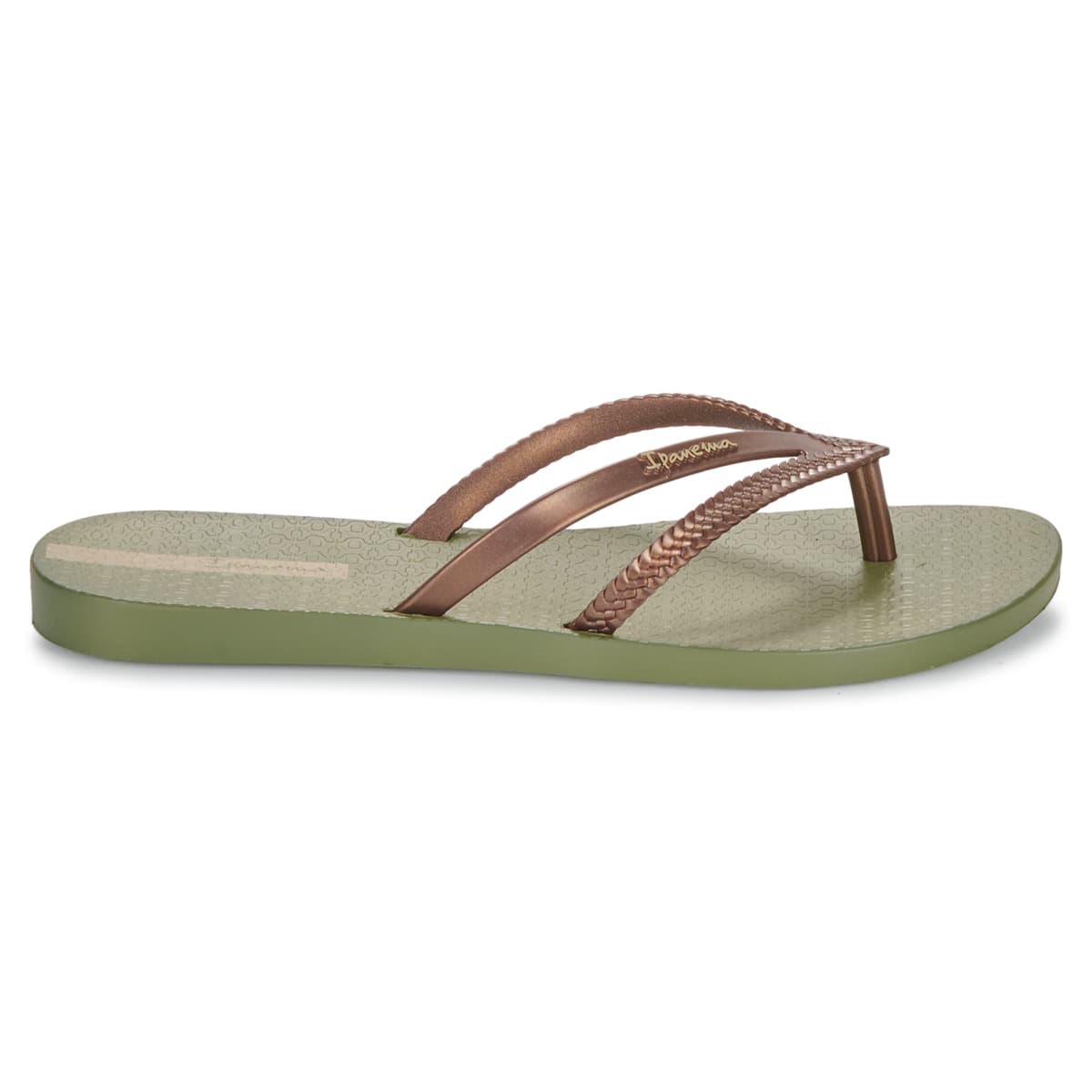 Women's Flip Flops Ipanema Khaki