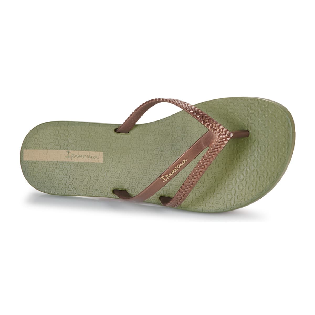 Women's Flip Flops Ipanema Khaki