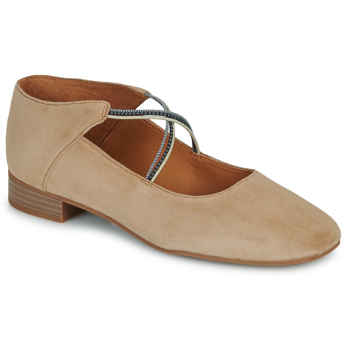 Women's Ballet Flats Mam'Zelle Brown
