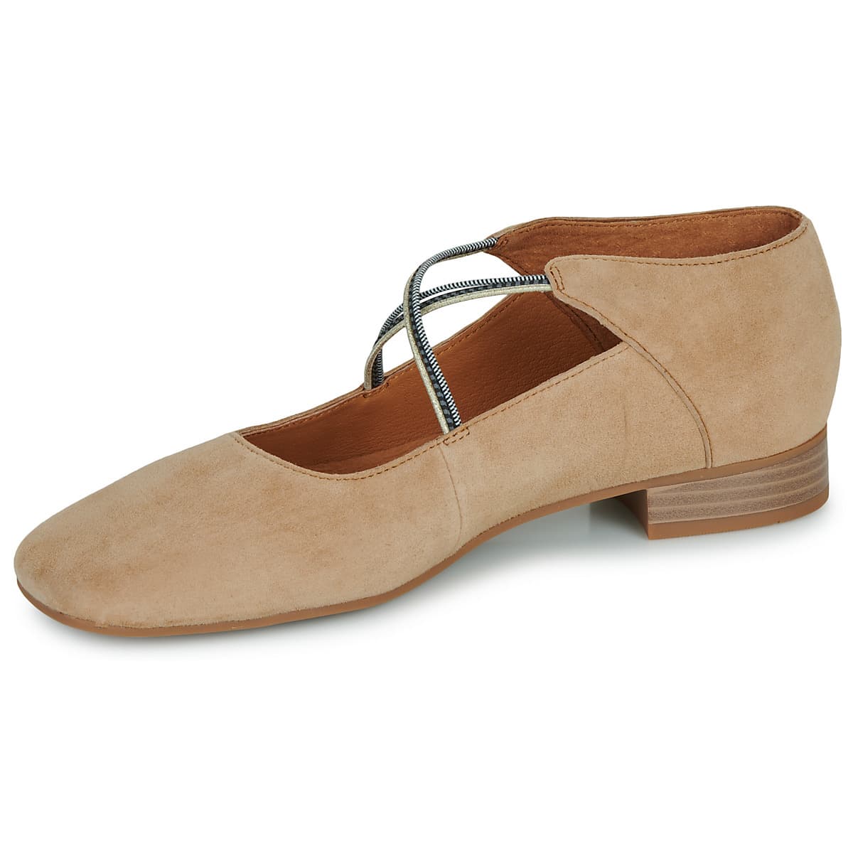 Women's Ballet Flats Mam'Zelle Brown
