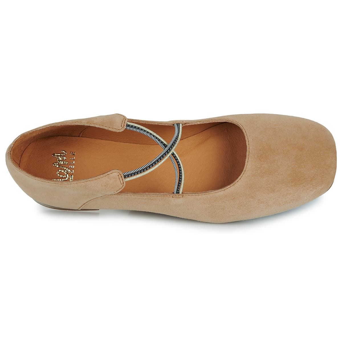 Women's Ballet Flats Mam'Zelle Brown