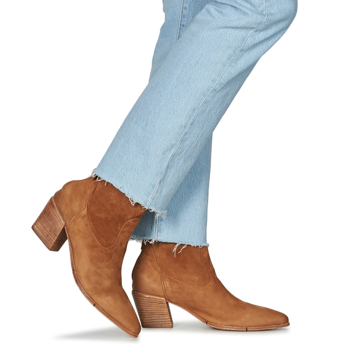 Women's Ankle Boots Moma Brown