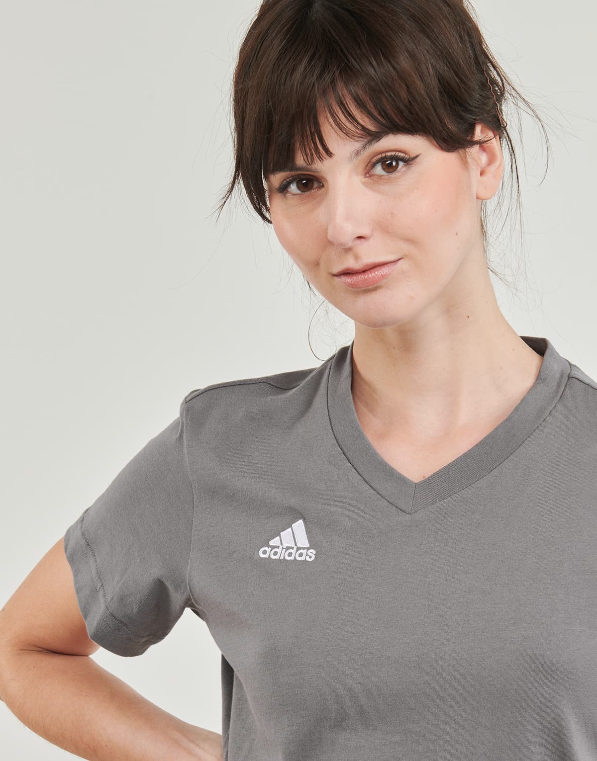 Women's T-Shirts adidas Gray