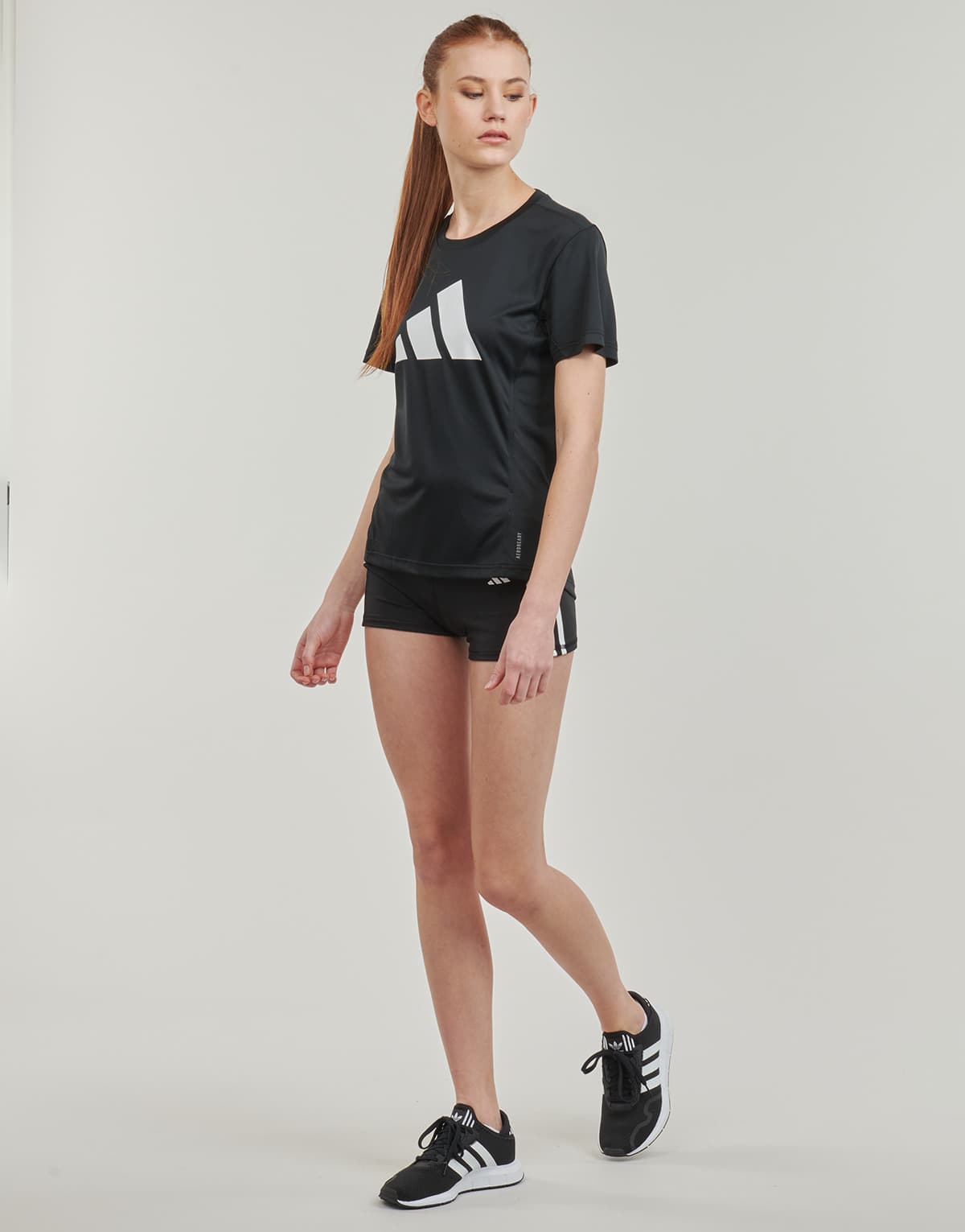 Women's T-Shirts adidas Black